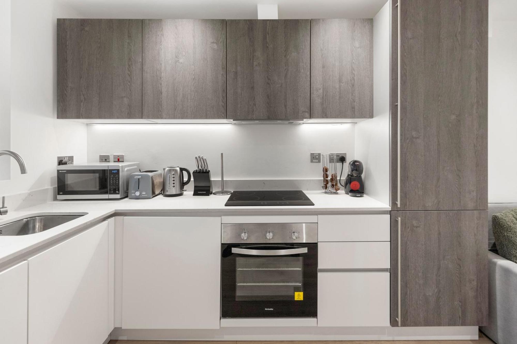 Spacious Luxury Apartment King Bed - Central Location Londra Exterior foto