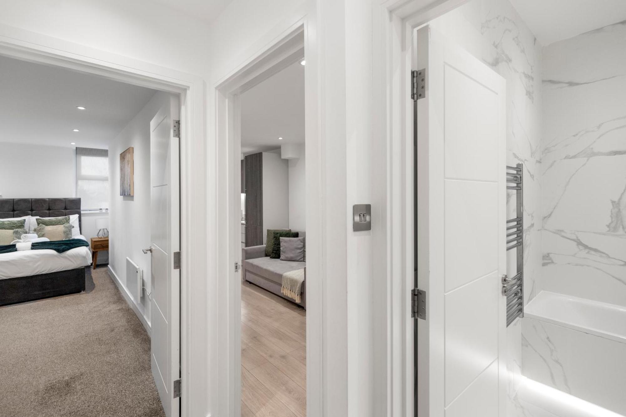 Spacious Luxury Apartment King Bed - Central Location Londra Exterior foto